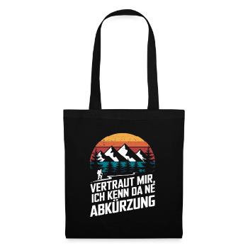 Ne Abbreviation Hiking Climbing Alps Guide Instructor - Tote Bag - black - Front