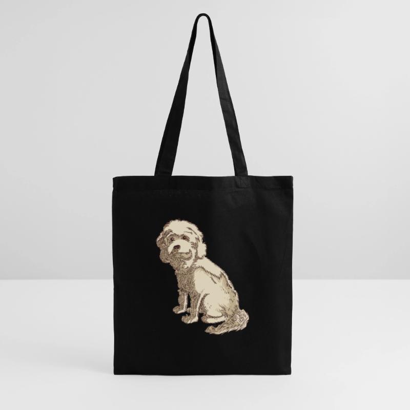Dessin de chien cockapoo d'un cockapoo Sac en tissu