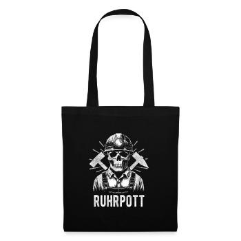 Mining Colliery Ruhr Area Ruhrpott Miners - Tote Bag - black - Front