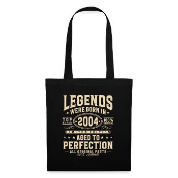 Legends were born in 2004 - Tote Bag - black - Front