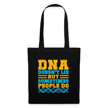 L’ADN ne ment pas - Sac en tissu - noir - Devant