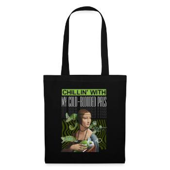 Chillin' with my cold blooded pals - Tote Bag - black - Front