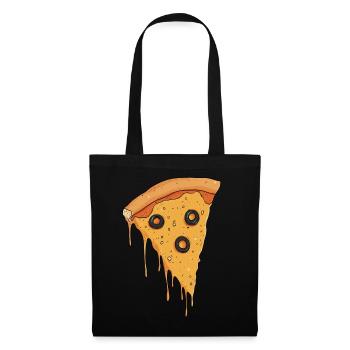 Pizza Slice - Olives - Tote Bag - black - Front