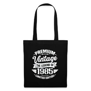 Vintage 1985 Édition Limitée - Sac en tissu - noir - Devant