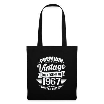 Vintage 1967 Édition Limitée - Sac en tissu - noir - Devant