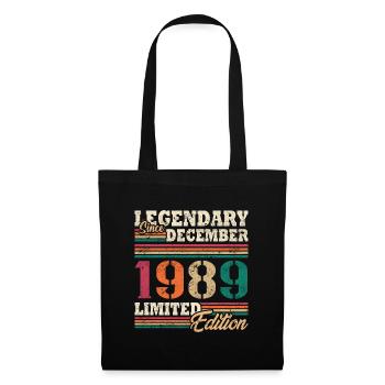 Légendaire Décembre 1989 édition limitée - Sac en tissu - noir - Devant