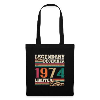 Légendaire Décembre 1974 édition limitée - Sac en tissu - noir - Devant