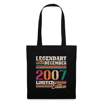 Légendaire Décembre 2007 édition limitée - Sac en tissu - noir - Devant