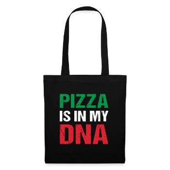 Pizza is in my DNA Italy Pizza - Tote Bag - black - Front