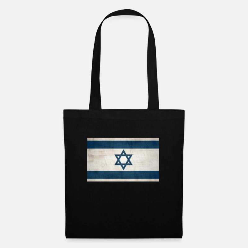 Israel - Stoffbeutel - Schwarz