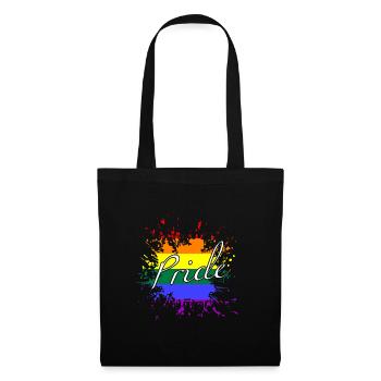 Pride LGBTQ - Stoffbeutel - Schwarz - Vorne