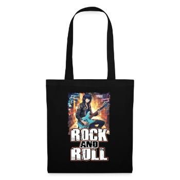 Rock Music Album Cover 2 - Anime Shirt - Tote Bag - black - Front