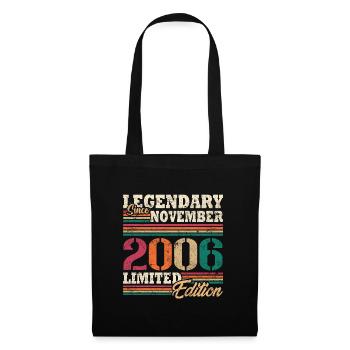 Légendaire novembre 2006 édition limitée - Sac en tissu - noir - Devant