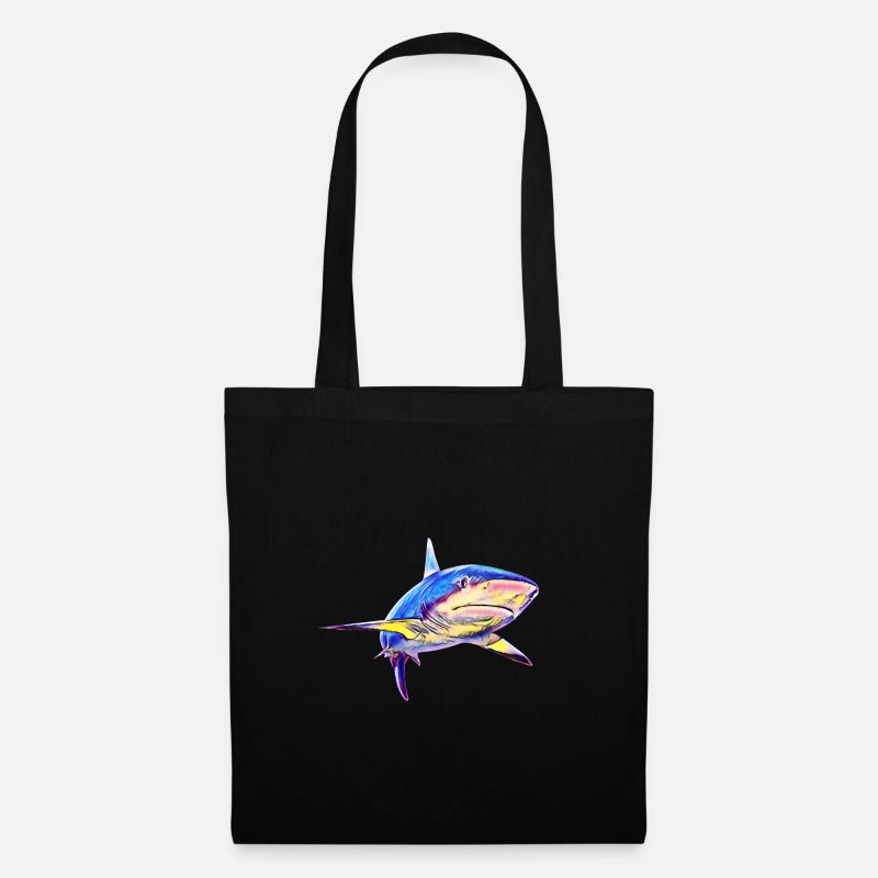 Shark - Tote Bag - black