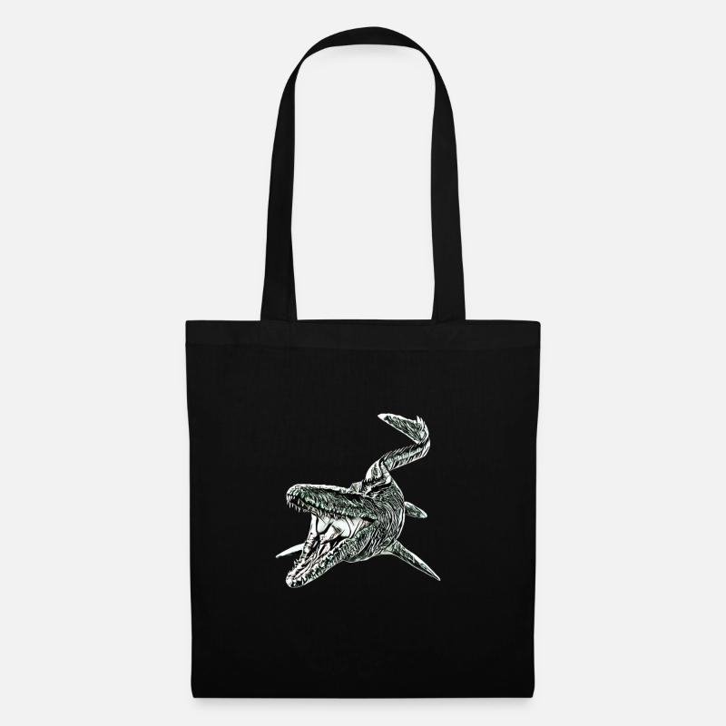 Mosasaurus - Stoffbeutel - Schwarz