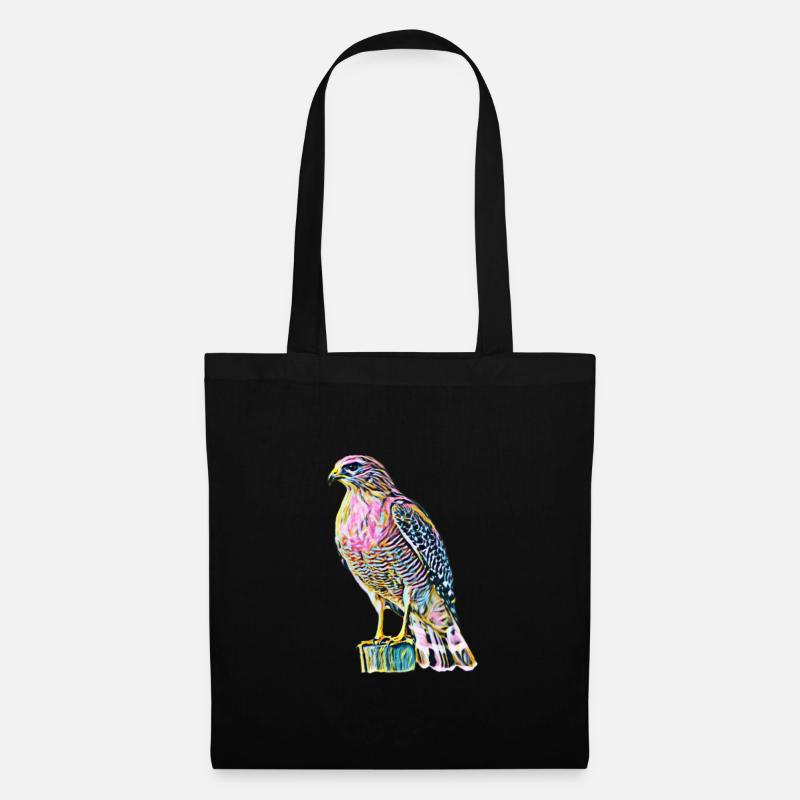 Faucon - Sac en tissu - noir