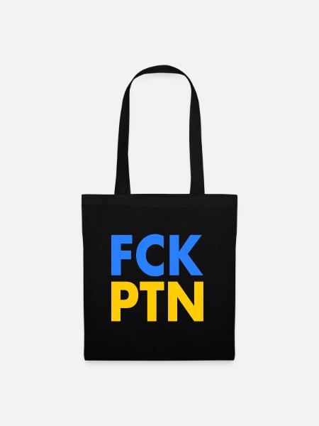 Fck ptn - Stoffbeutel - Schwarz