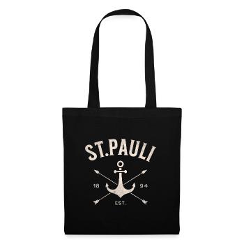 Sankt Pauli St.Pauli Hamburg Paulian Hamburger - Tote Bag - black - Front