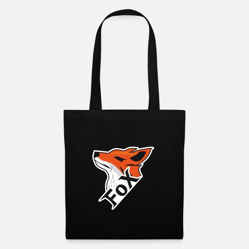 FoX Black&White Edition - Stoffbeutel - Schwarz