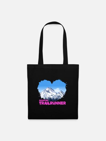 skyrunning trailrunner mountain-trail - Stoffbeutel - Schwarz