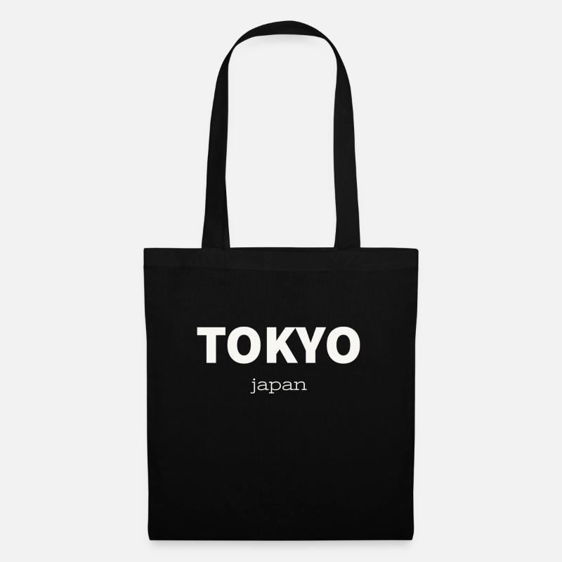tokyo - Stoffbeutel - Schwarz