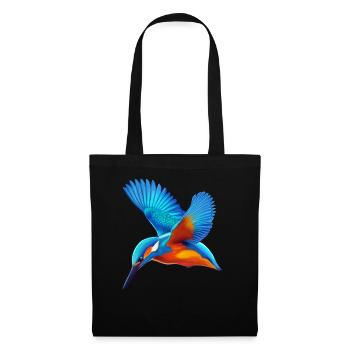 Eisvogel Isfugl - Stoffbeutel - Schwarz - Vorne
