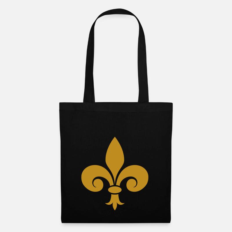 Fleur de lis - Tote Bag - black