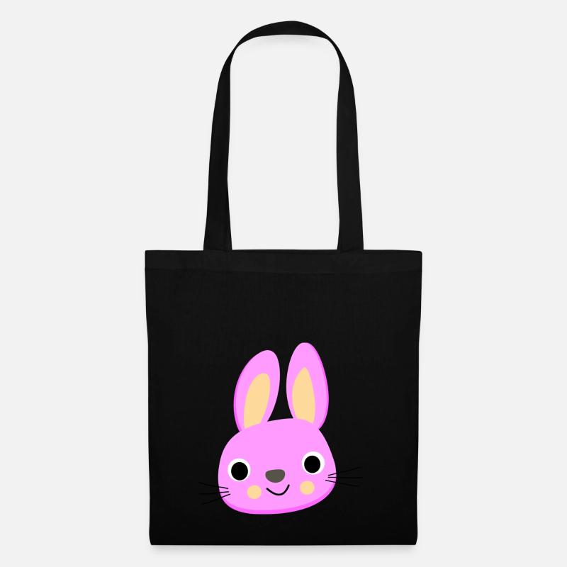 Bunny - Stoffbeutel - Schwarz