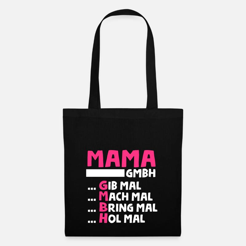 Mama GmbH - Geschenk - Stoffbeutel - Schwarz