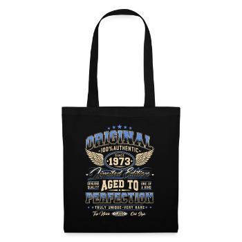 Original 1973 Vintage Born Cadeau d’anniversaire - Sac en tissu - noir - Devant