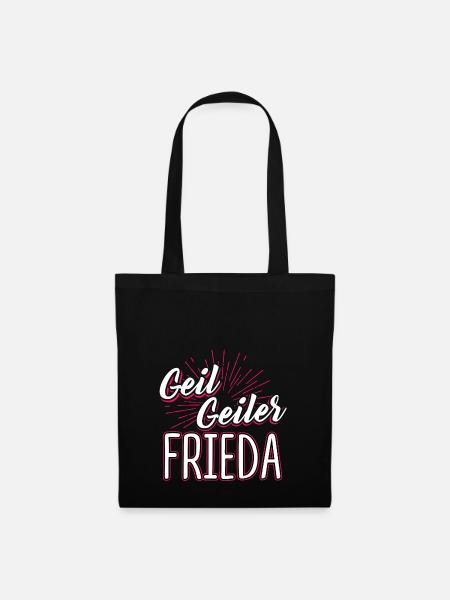 FRIEDA - Geil - Stoffbeutel - Schwarz