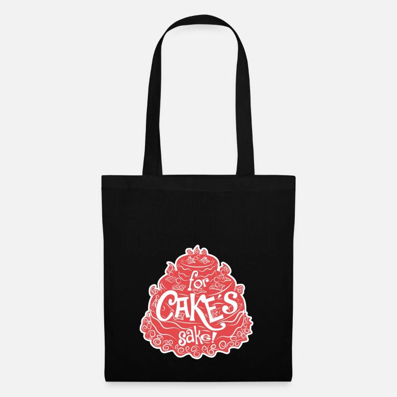 For cakes sake - Tote Bag - black