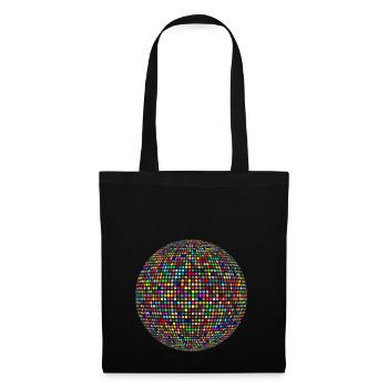 disco ball - Tote Bag - black - Front