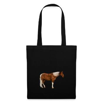Horses horse - Tote Bag - black - Front