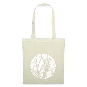 Baum Äste mystischer Wald Vollmond Shirt Motiv - Stoffbeutel - Natur - Vorne