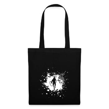 Cyclocross Mud Pack Cyclist Gift Bike - Tote Bag - black - Front