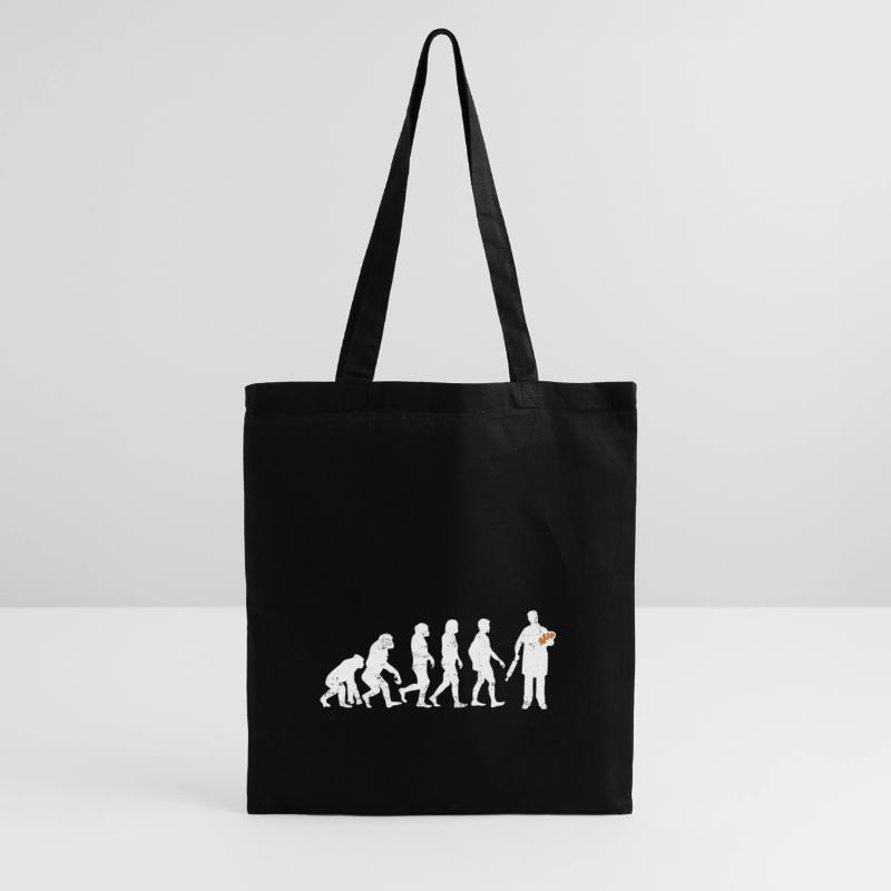 Baker evolution gift bread baking profession dough Tote Bag