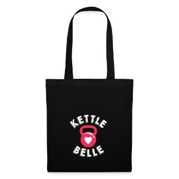 KETTLE BELLE Love Training Sport Studio - Tote Bag - black - Front