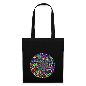 valentine valentine's day love kiss kisses kuessen15 - Tote Bag - black - Front