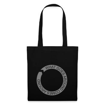 AUTOUR DE QUOI GOES - Sac en tissu - noir - Devant