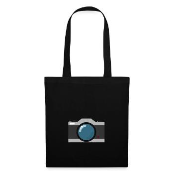 appareille photo vintage - Sac en tissu - noir - Devant