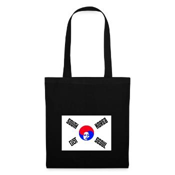 South Korea Got Seoul - Stoffbeutel - Schwarz - Vorne