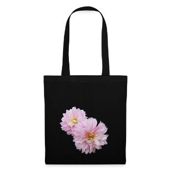 flowers lilies tulips orchids sunflower dahlia ger - Tote Bag - black - Front