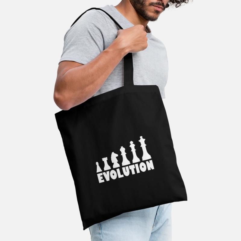 Échecs évolution échecs Sac en tissu