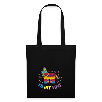 I'd hit that Pinata Cinco de Mayo gift idea - Tote Bag - black - Front