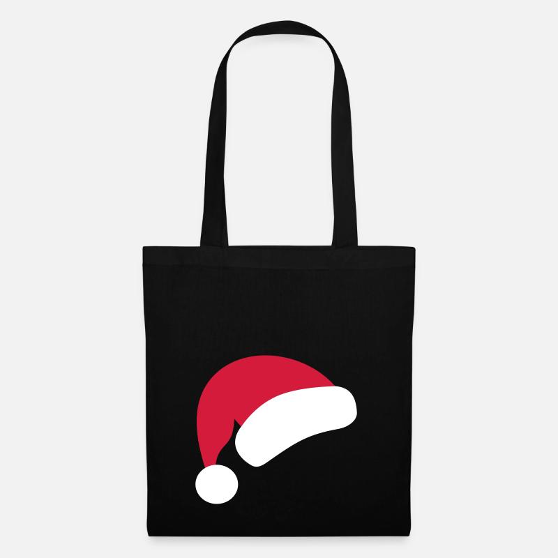 Weihnachten - Stoffbeutel - Schwarz