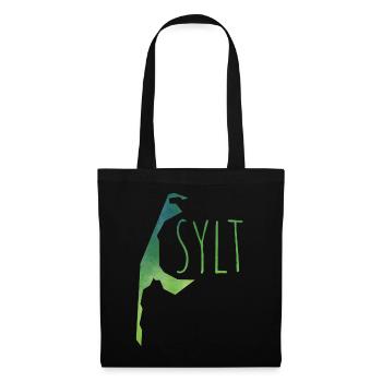 sylt - Sac en tissu - noir - Devant