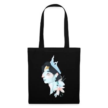 prince de glace (Ise) - Sac en tissu - noir - Devant