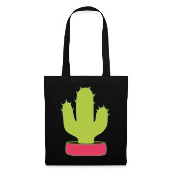 Cactus, Cacti, Succulents, Plant - Tote Bag - black - Front