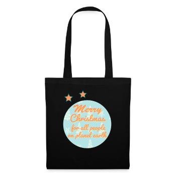 Christmas greetings for global celebrations - Tote Bag - black - Front